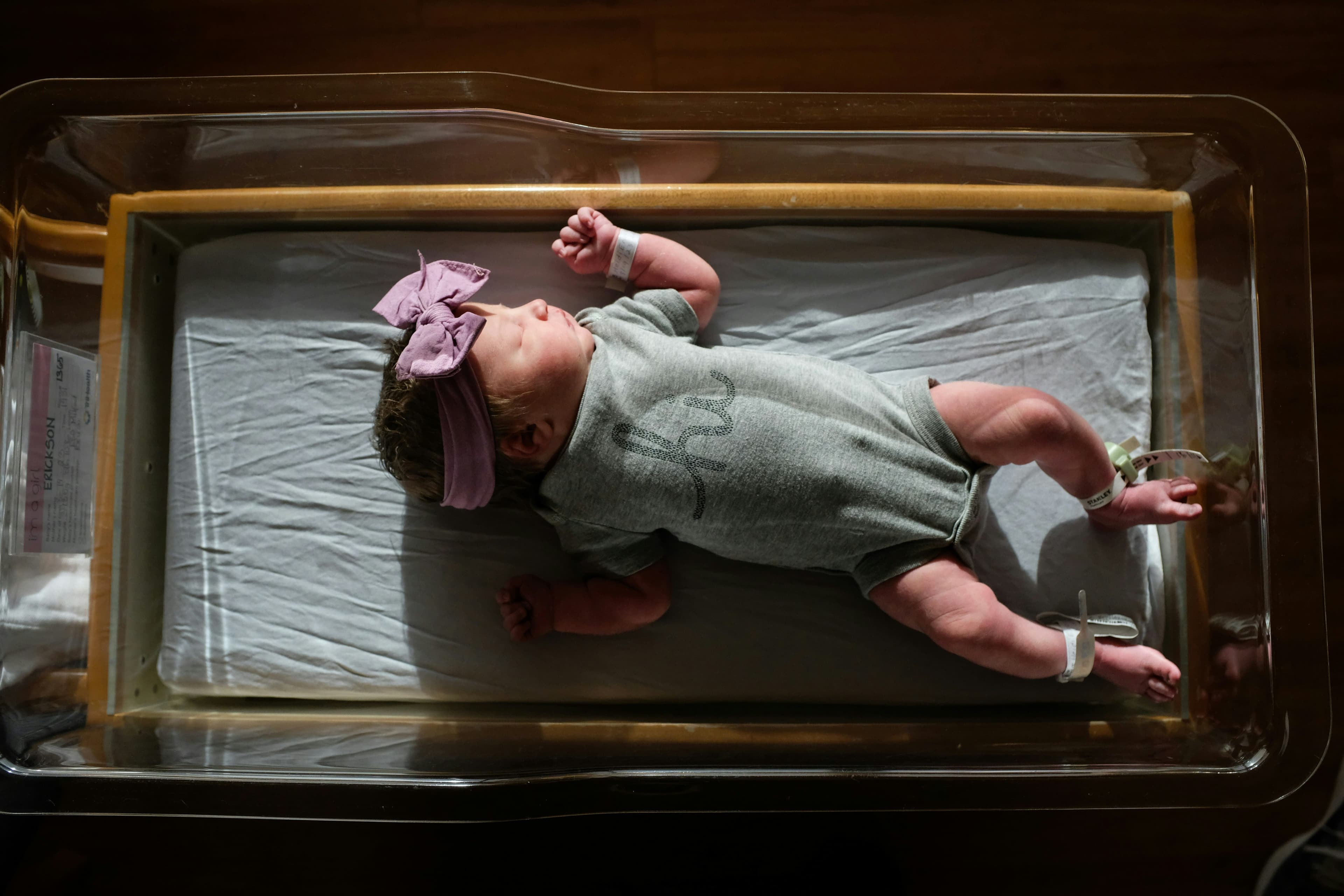 How does a newborn change?