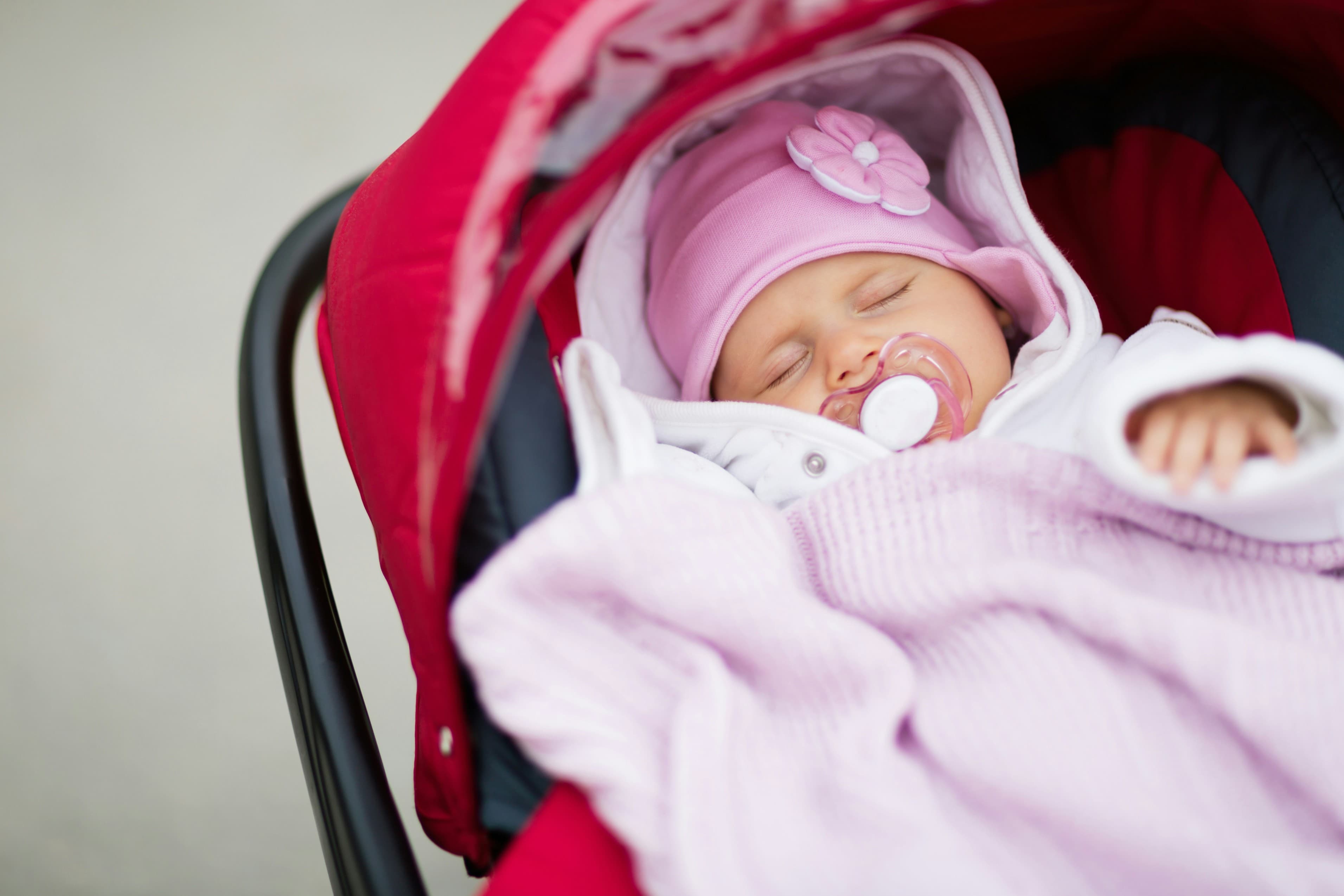 Is sleeping in a stroller good or bad?