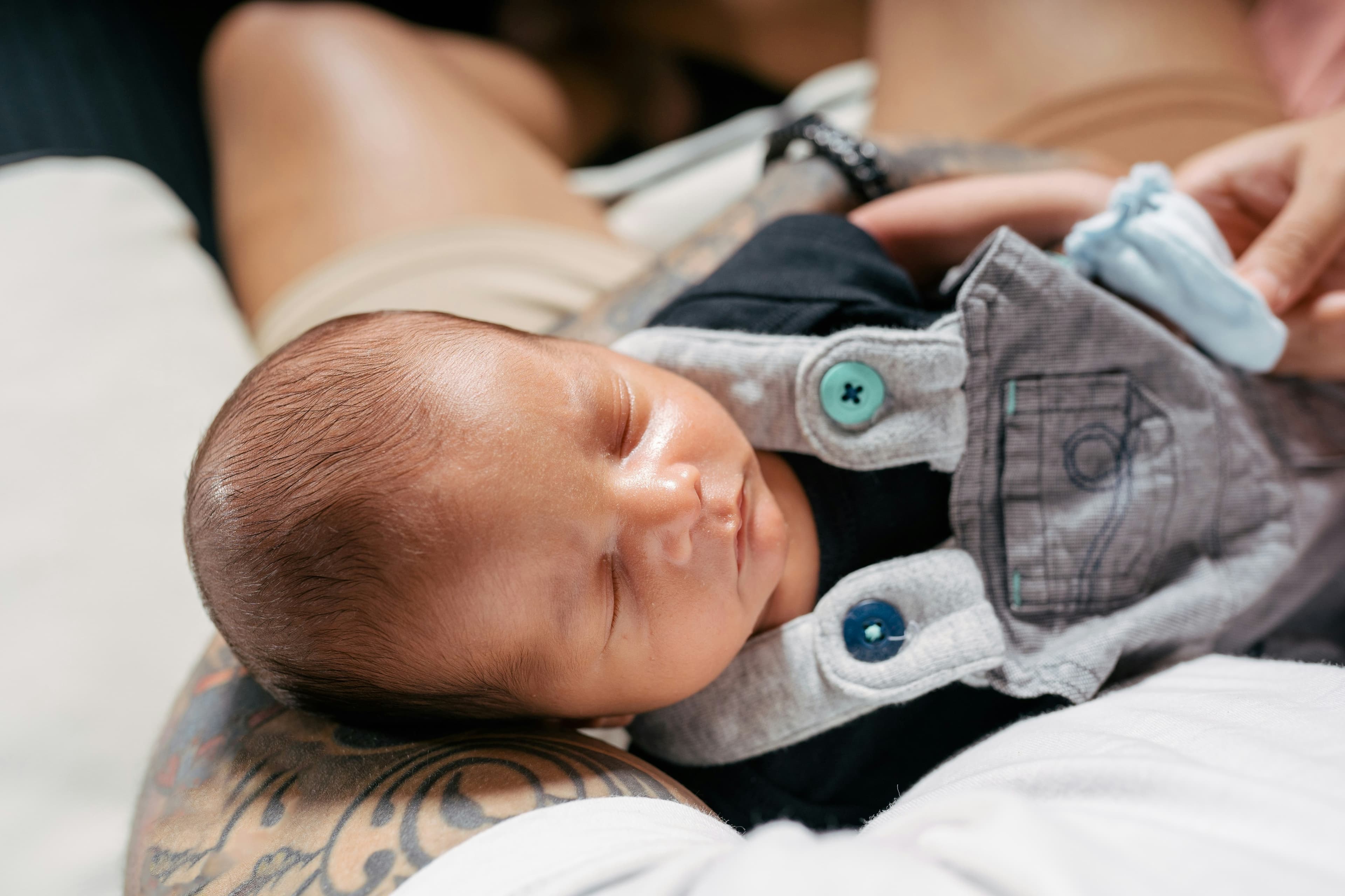 Sleep of a child aged 5 to 12 months